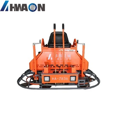 Beton rijdende afwerkingsmachine